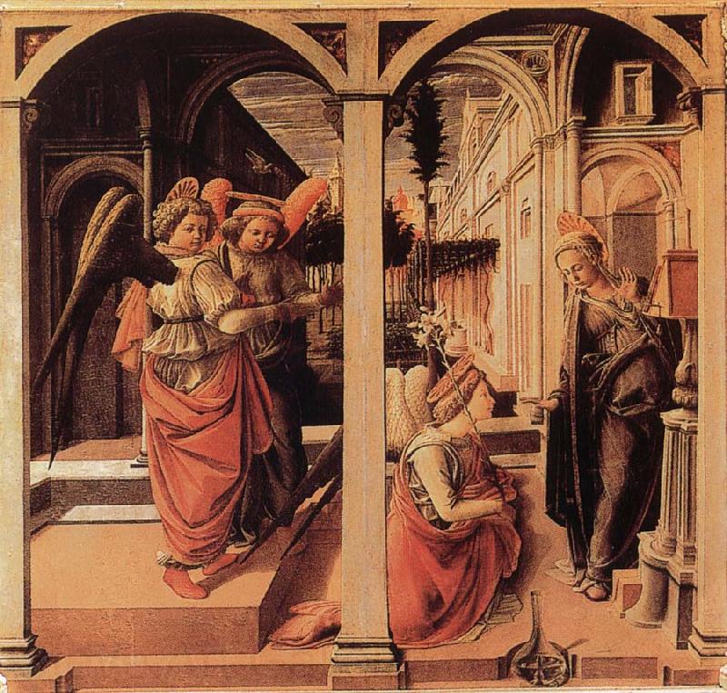 Fra Filippo Lippi The Verkundigung